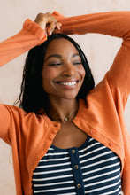 Load image into Gallery viewer, Lily &amp; Me - Lauren Cardigan in Soft Orange
