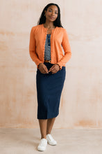 Load image into Gallery viewer, Lily &amp; Me - Lauren Cardigan in Soft Orange
