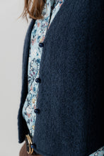 Load image into Gallery viewer, Lily &amp; Me - Marly Pointelle Tank in Navy
