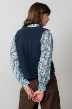 Load image into Gallery viewer, Lily &amp; Me - Marly Pointelle Tank in Navy
