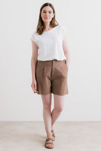 Load image into Gallery viewer, Lily &amp; Me - Merrick Plain Twill Shorts in Mocha
