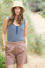 Load image into Gallery viewer, Lily &amp; Me - Merrick Plain Twill Shorts in Mocha
