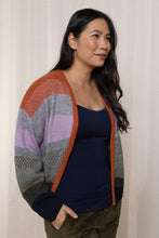 Load image into Gallery viewer, Lily &amp; Me - Nancy Colour Block Cardigan - Olive
