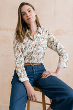 Load image into Gallery viewer, Lily &amp; Me - Patsy Yarrow Print Shirt in Ecru
