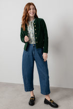 Load image into Gallery viewer, Lily &amp; Me - Rene Cord Jacket in Pine Green

