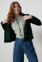 Load image into Gallery viewer, Lily &amp; Me - Rene Cord Jacket in Pine Green
