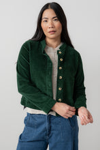Load image into Gallery viewer, Lily &amp; Me - Rene Cord Jacket in Pine Green
