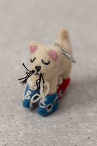Lily & Me - Roller Cats Socks & Keyring Gift Box