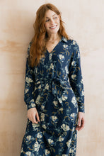 Load image into Gallery viewer, Lily &amp; Me - Botanical Study Rosanna Dress in Navy
