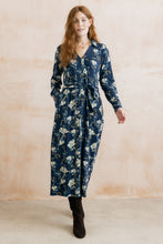 Load image into Gallery viewer, Lily &amp; Me - Botanical Study Rosanna Dress in Navy
