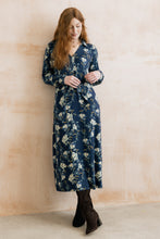 Load image into Gallery viewer, Lily &amp; Me - Botanical Study Rosanna Dress in Navy
