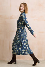 Load image into Gallery viewer, Lily &amp; Me - Botanical Study Rosanna Dress in Navy
