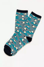 Load image into Gallery viewer, Lily &amp; Me - Skye Sheep Bamboo Socks - Teal
