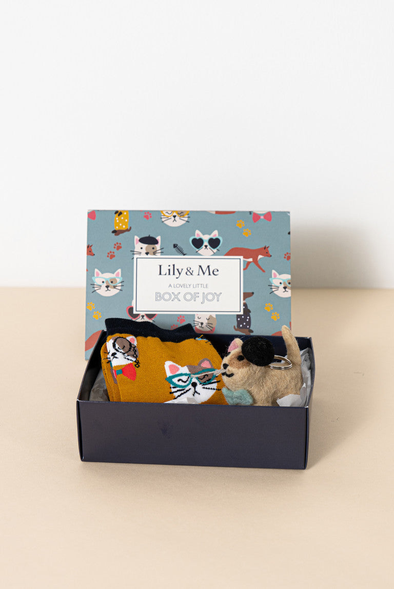 Lily & Me - Sophisticats Sock Giftbox