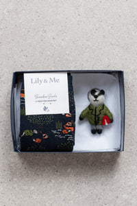 Lily & Me - Storybook Socks & Keyring Gift Box