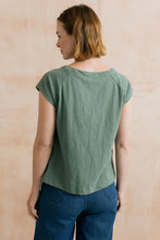 Load image into Gallery viewer, Lily &amp; Me - Tidal Organic Cotton T-Shirt in Laurel
