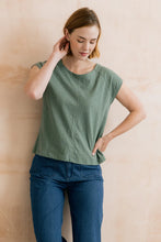 Load image into Gallery viewer, Lily &amp; Me - Tidal Organic Cotton T-Shirt in Laurel
