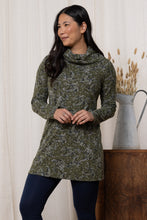 Load image into Gallery viewer, Lily &amp; Me - Winkleigh Tunic Painterly - Olive
