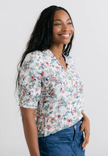 Load image into Gallery viewer, Lily &amp; Me - Wren Rewild Printed Blouse in Ecru
