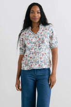 Load image into Gallery viewer, Lily &amp; Me - Wren Rewild Printed Blouse in Ecru
