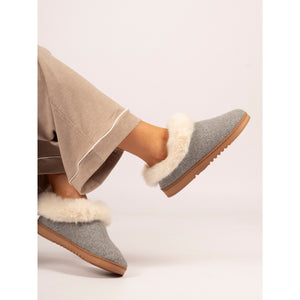 Lunar - Cranbrook Slipper in Grey