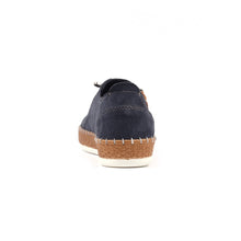 Load image into Gallery viewer, Lunar - Maddison II Suede Plimsoll in Navy
