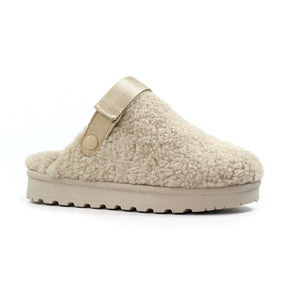 Lunar - Naples Slipper in Beige