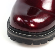 Load image into Gallery viewer, Lunar - Parlour Patent Ankle Boot in Burgundy
