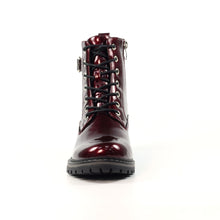 Load image into Gallery viewer, Lunar - Parlour Patent Ankle Boot in Burgundy
