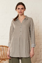 Load image into Gallery viewer, Nomads - Check Tunic Shirt

