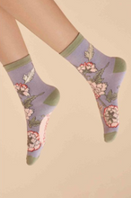 Load image into Gallery viewer, Powder - Ankle Socks - Paisley Lilac
