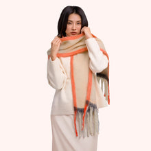Load image into Gallery viewer, Powder - Aria Scarf in Peach Mix
