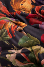 Load image into Gallery viewer, Powder - Autumn Posy Lux Print Scarf in Midnight
