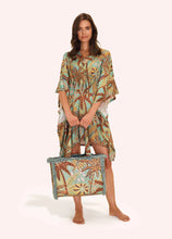Load image into Gallery viewer, Powder - Beach Cover Up in Patterned Palms
