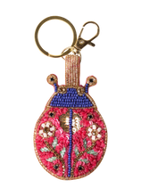 Load image into Gallery viewer, Powder - Lovely Ladybird Beaded Keyring
