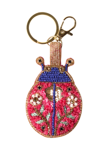 Powder - Lovely Ladybird Beaded Keyring