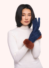 Load image into Gallery viewer, Powder - Bettina Gloves in Navy
