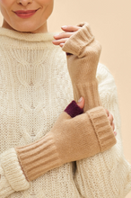 Load image into Gallery viewer, Powder - Cassia Wrist Warmers - Cream
