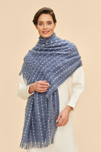 Load image into Gallery viewer, Powder - Dakota Cosy Scarf - Denim
