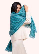 Load image into Gallery viewer, Powder - Dakota Scarf in Teal

