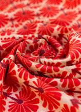 Load image into Gallery viewer, Powder - Infinity Scarf in Rouge Palms
