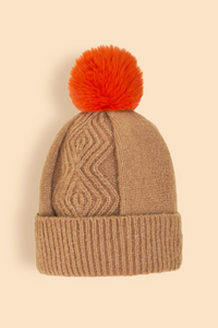 Powder - Ingrid Bobble Hat - Cappuccino