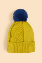 Load image into Gallery viewer, Powder - Ingrid Bobble Hat - Chartreuse
