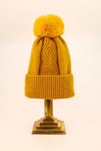 Load image into Gallery viewer, Powder - Ingrid Bobble Hat - Mustard
