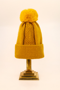 Powder - Ingrid Bobble Hat - Mustard