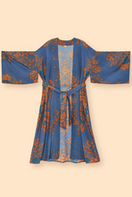 Load image into Gallery viewer, Powder - Kimono Gown - Denim Tapestry
