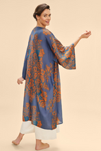 Load image into Gallery viewer, Powder - Kimono Gown - Denim Tapestry
