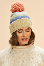 Load image into Gallery viewer, Powder - Lilia Bobble Hat - Mixed Pastel
