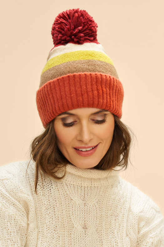 Powder - Lilia Bobble Hat - Mixed Sunset