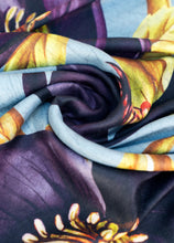 Load image into Gallery viewer, Powder - Lux Print Scarf in Hellebore
